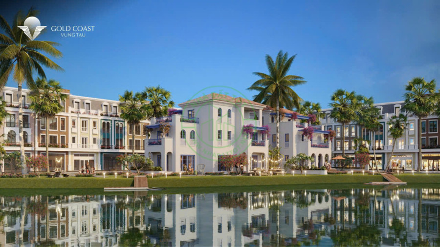 Thiết kế Gold Coast Vũng Tàu theo phong cách địa trung hải