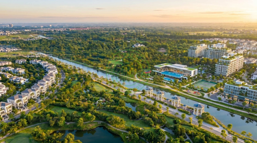 Mẫu thiết kế biệt thự Vinhomes Saigon Park sang trọng