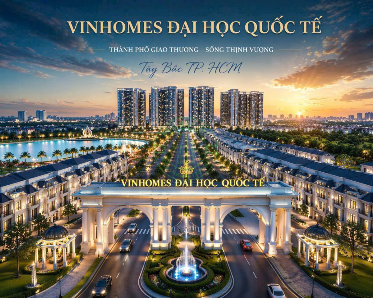 Mẫu thiết kế biệt thự Vinhomes Saigon Park sang trọng